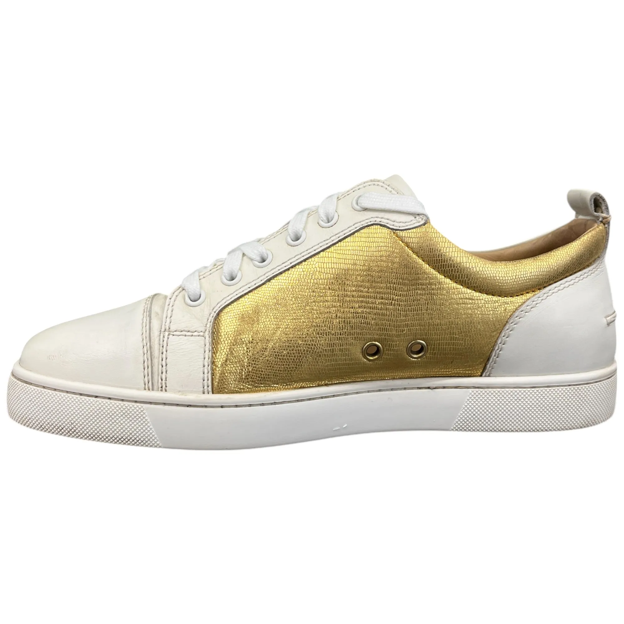 Men's Louis Junior Low Trainers White Size EU 41.5 / UK 7.5