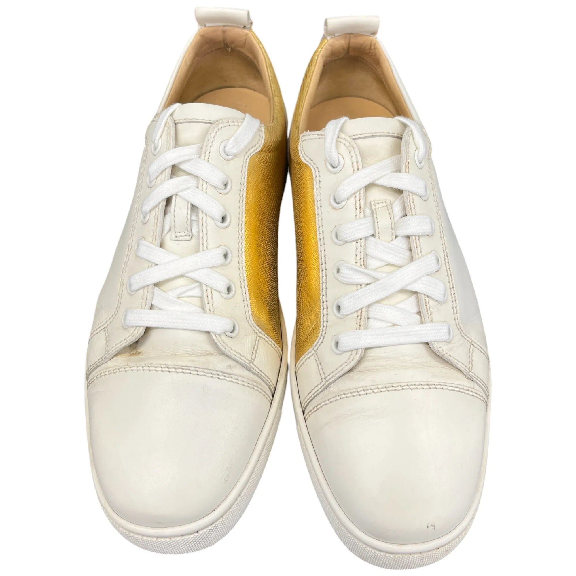 Men's Louis Junior Low Trainers White Size EU 41.5 / UK 7.5