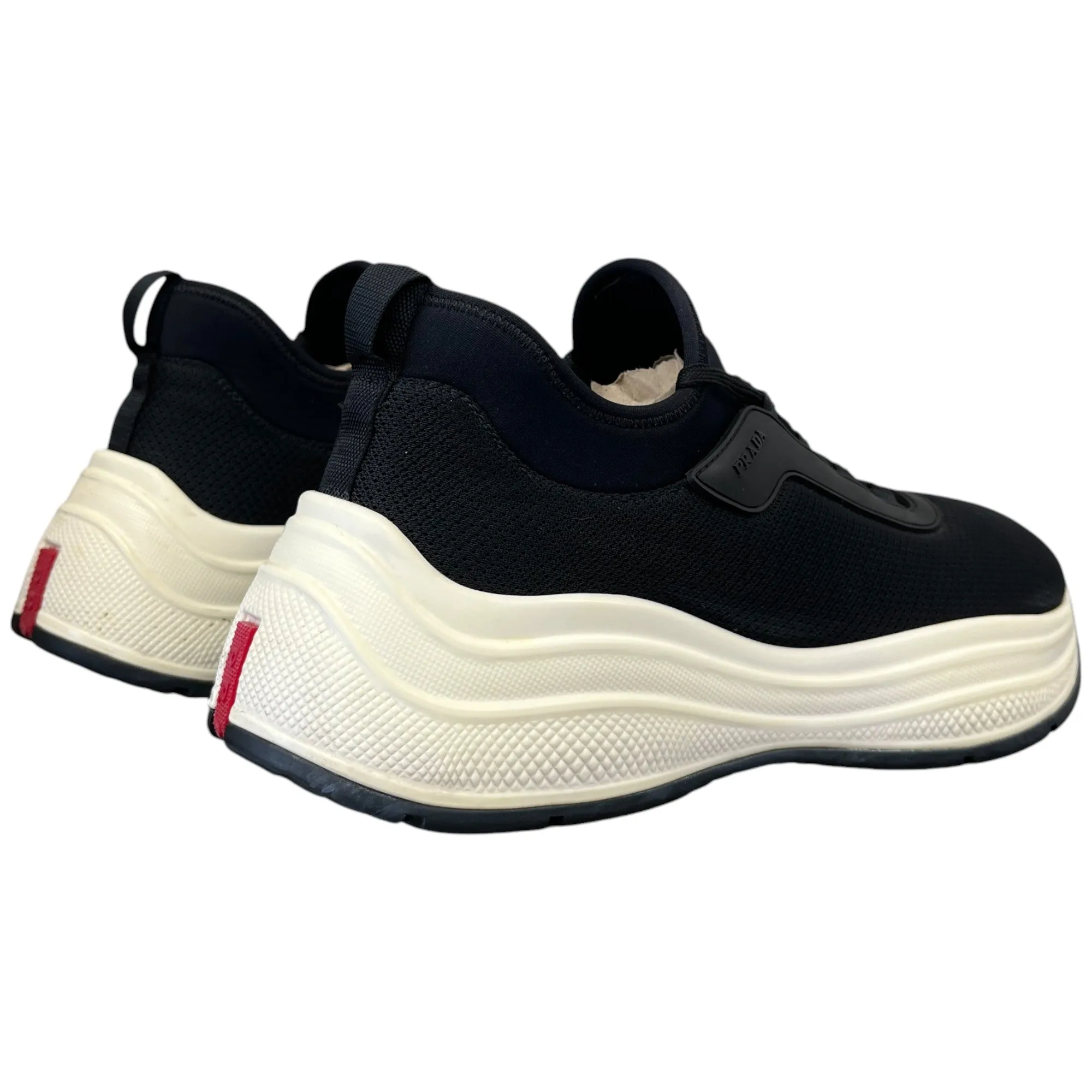 Men's Neoprene Low Trainers Black Size EU 41 / UK 7