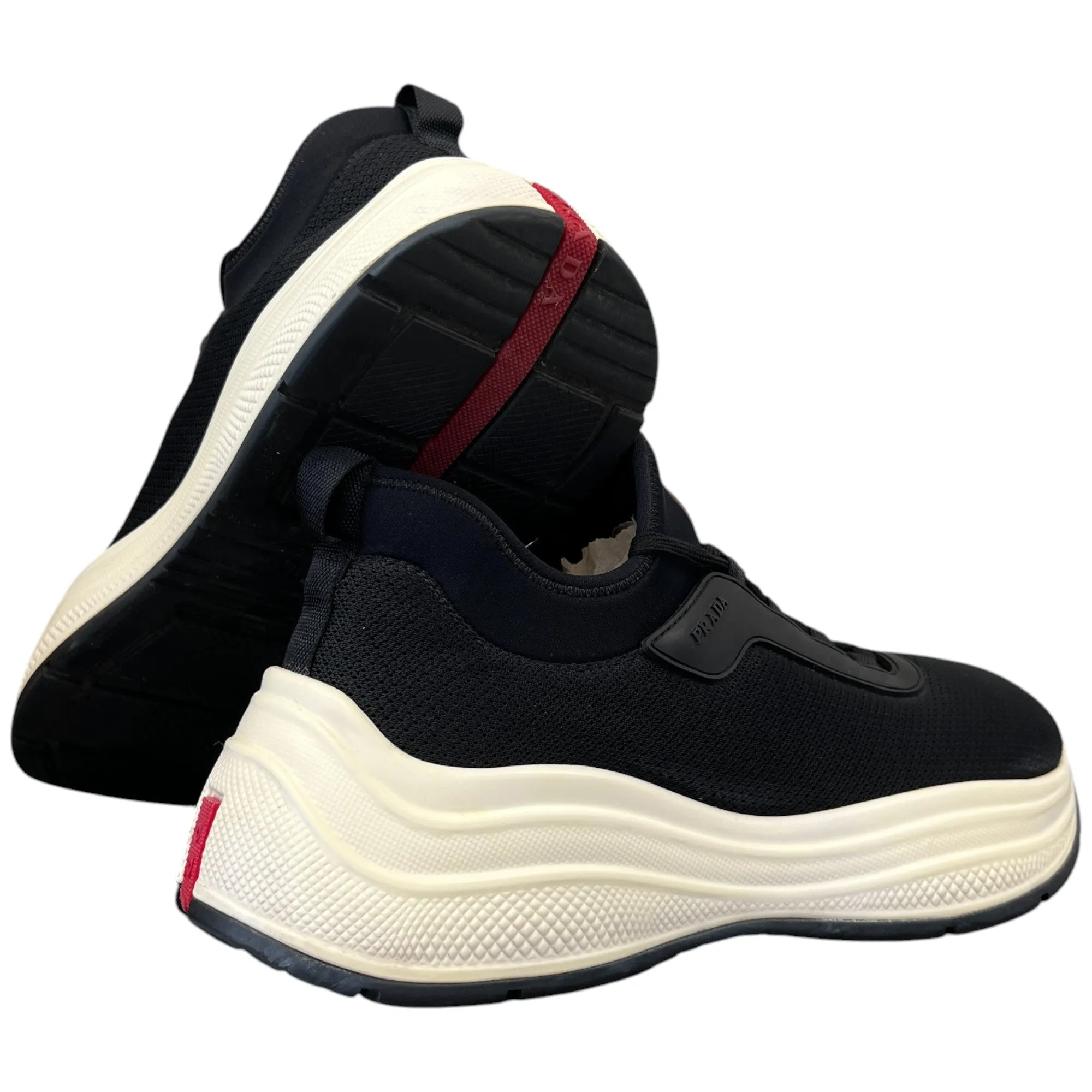 Men's Neoprene Low Trainers Black Size EU 41 / UK 7