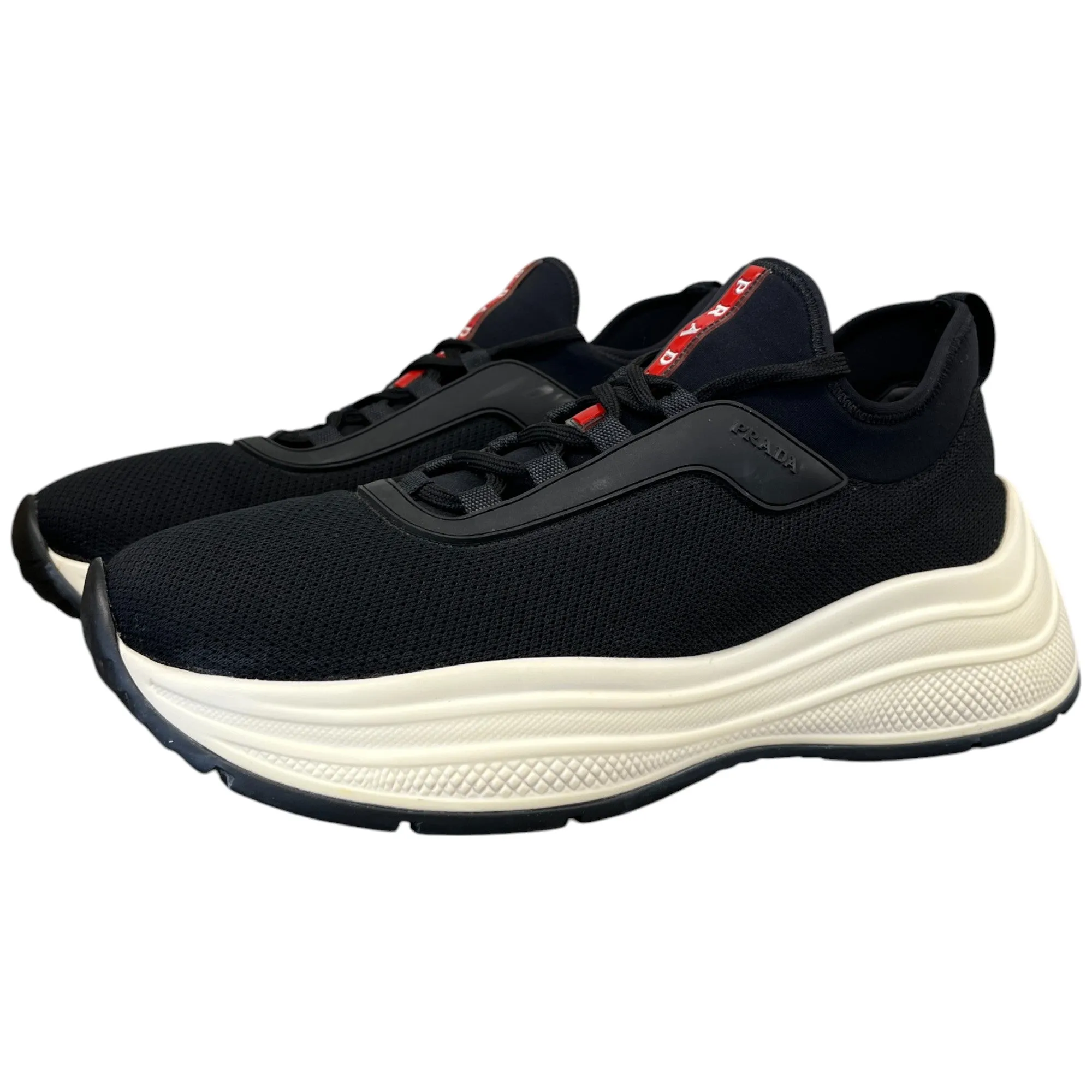 Men's Neoprene Low Trainers Black Size EU 41 / UK 7