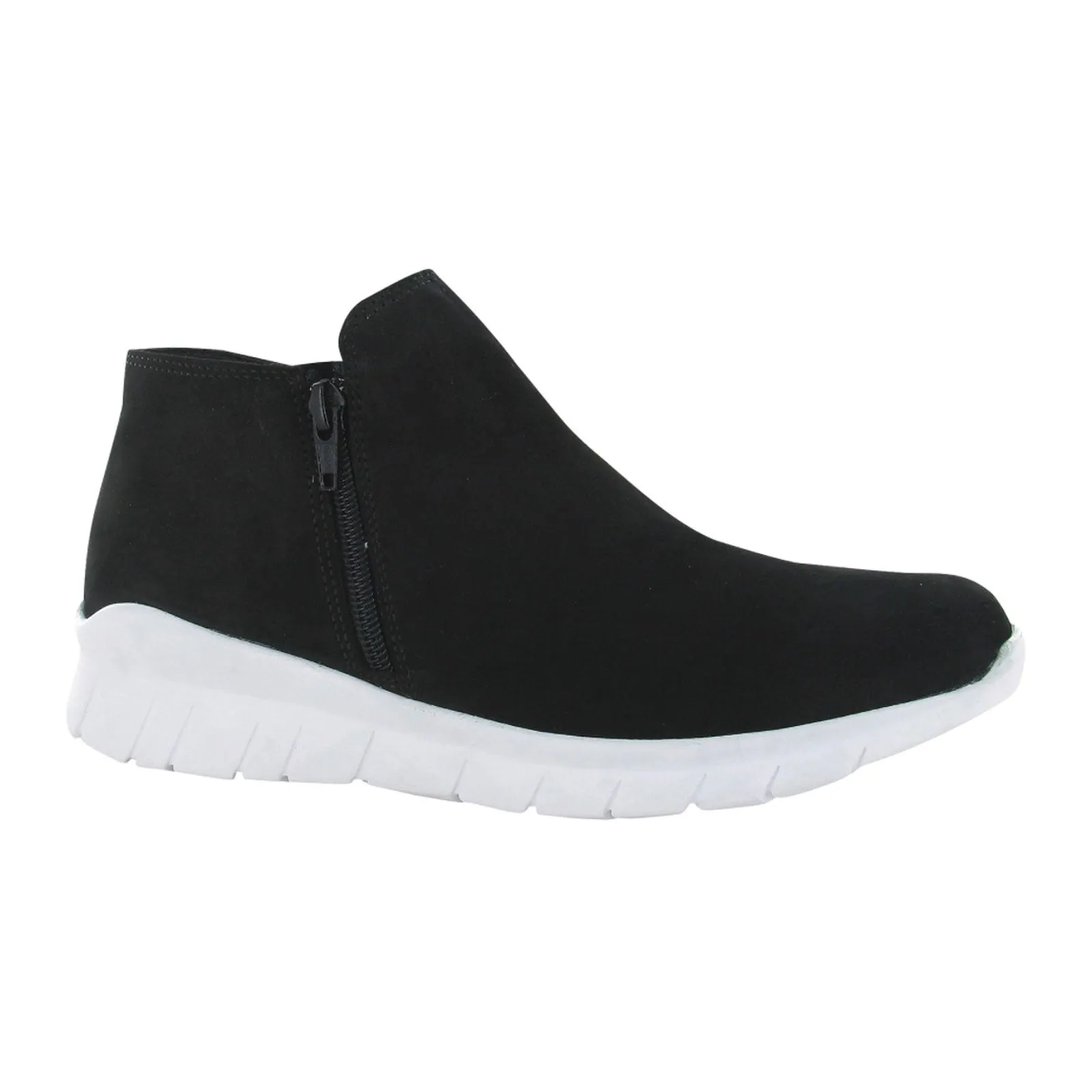 Naot Zodiac Ankle Boot (Women) - Black Velvet Nubuck