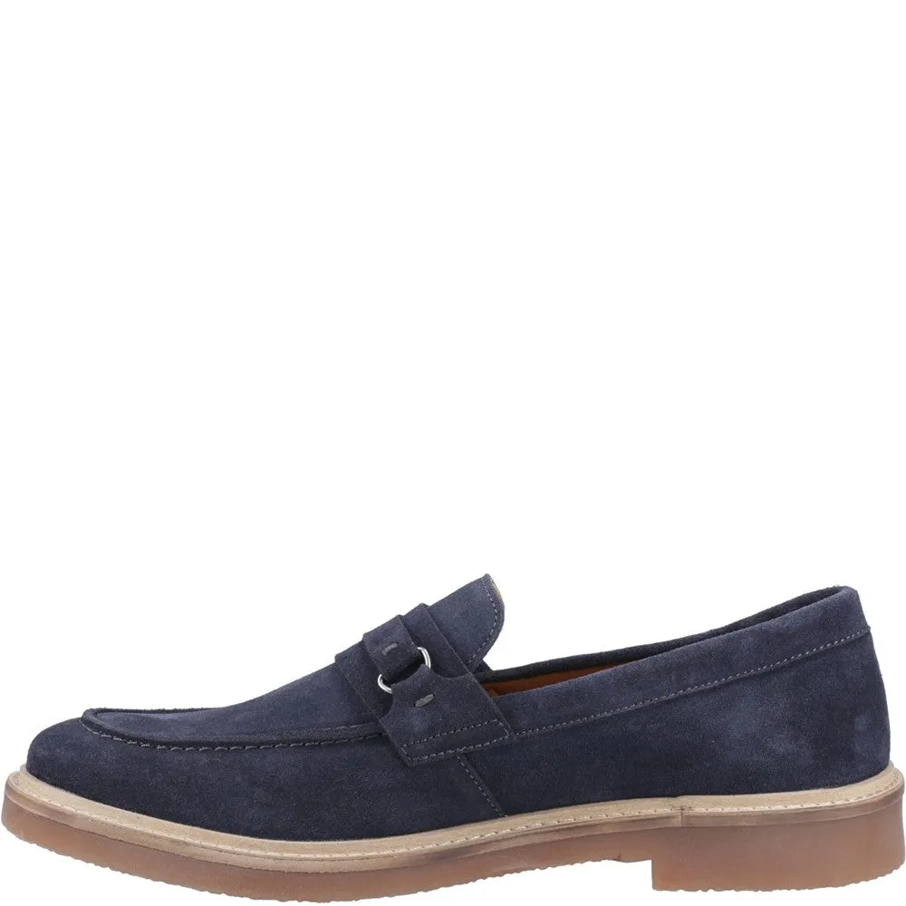 Navy Gryffin Loafers