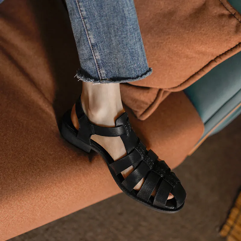 Opulessa Crocodile Pattern Sandals