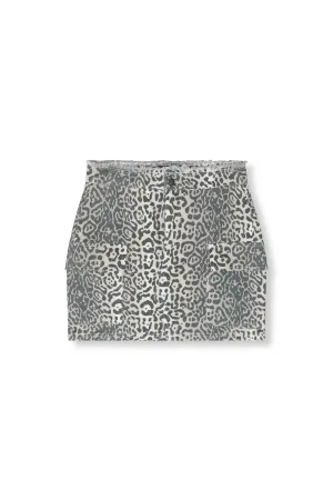 Refined Department cargo skirt Hazel leopard
