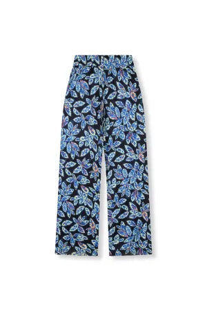 Refined Department printed pants Nova cobalt