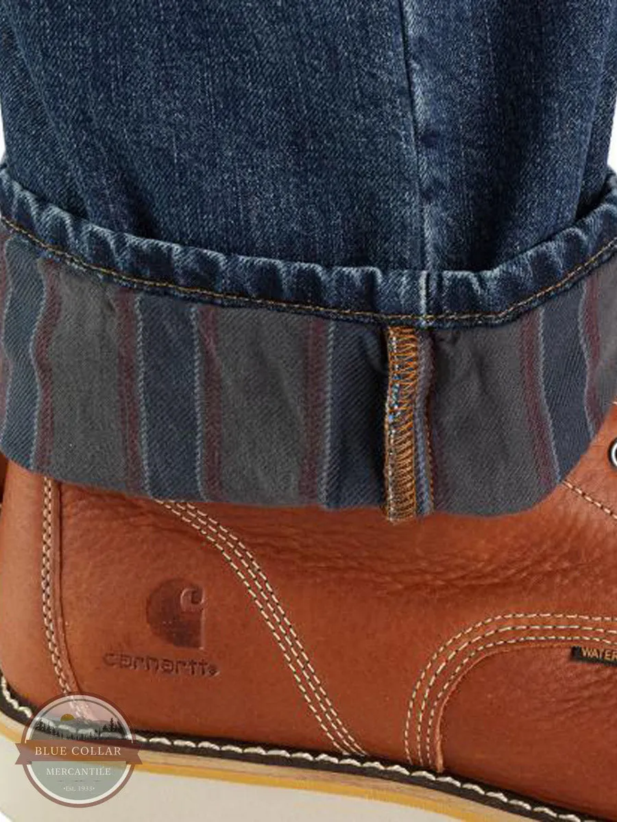 Relaxed Fit Flannel Lined 5 Pocket Jean 104942