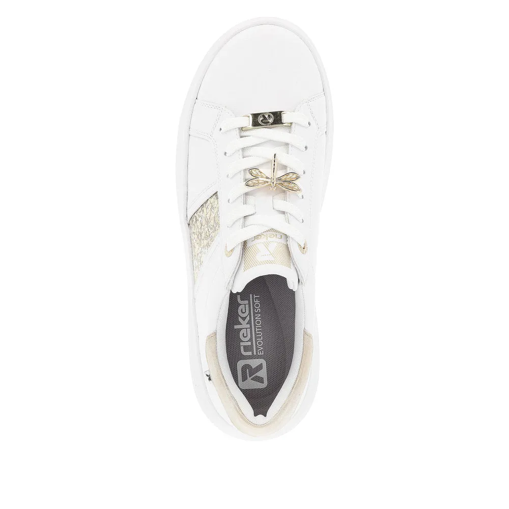 Rieker Evolution Ladies Dragonfly Lace Sneaker