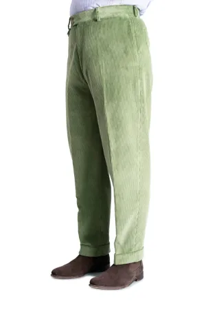 Sage Green Stancliffe Corduroy Trousers