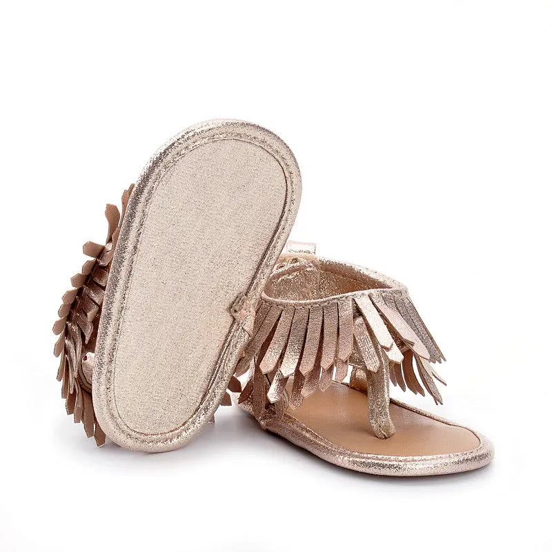 Sole First Fringe Sandals