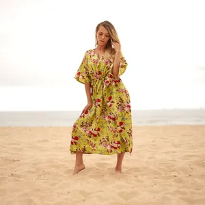 Sophisticated Botanicals Cotton Kaftan | Refined Style