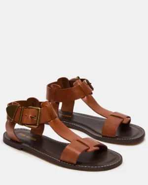 Steve Madden Brazinn Sandals - Tan Leather