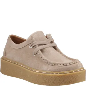 Taupe Bridie Suede Moccasins