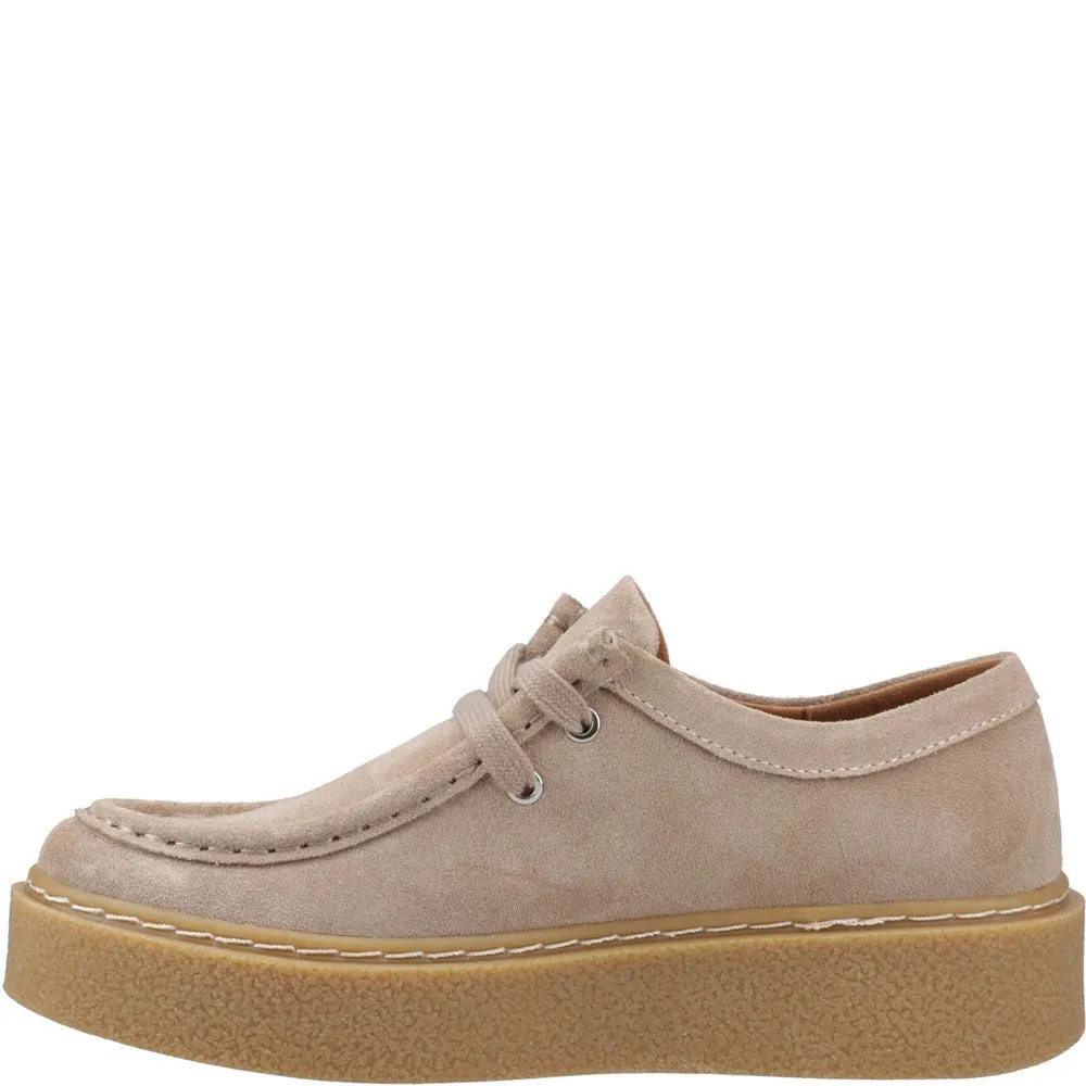 Taupe Bridie Suede Moccasins
