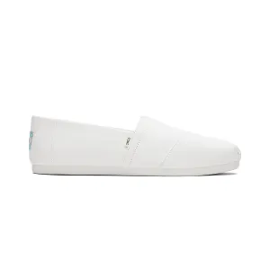 TOMS Sneaker Alpargata Women - White Recycled Cotton Canvas