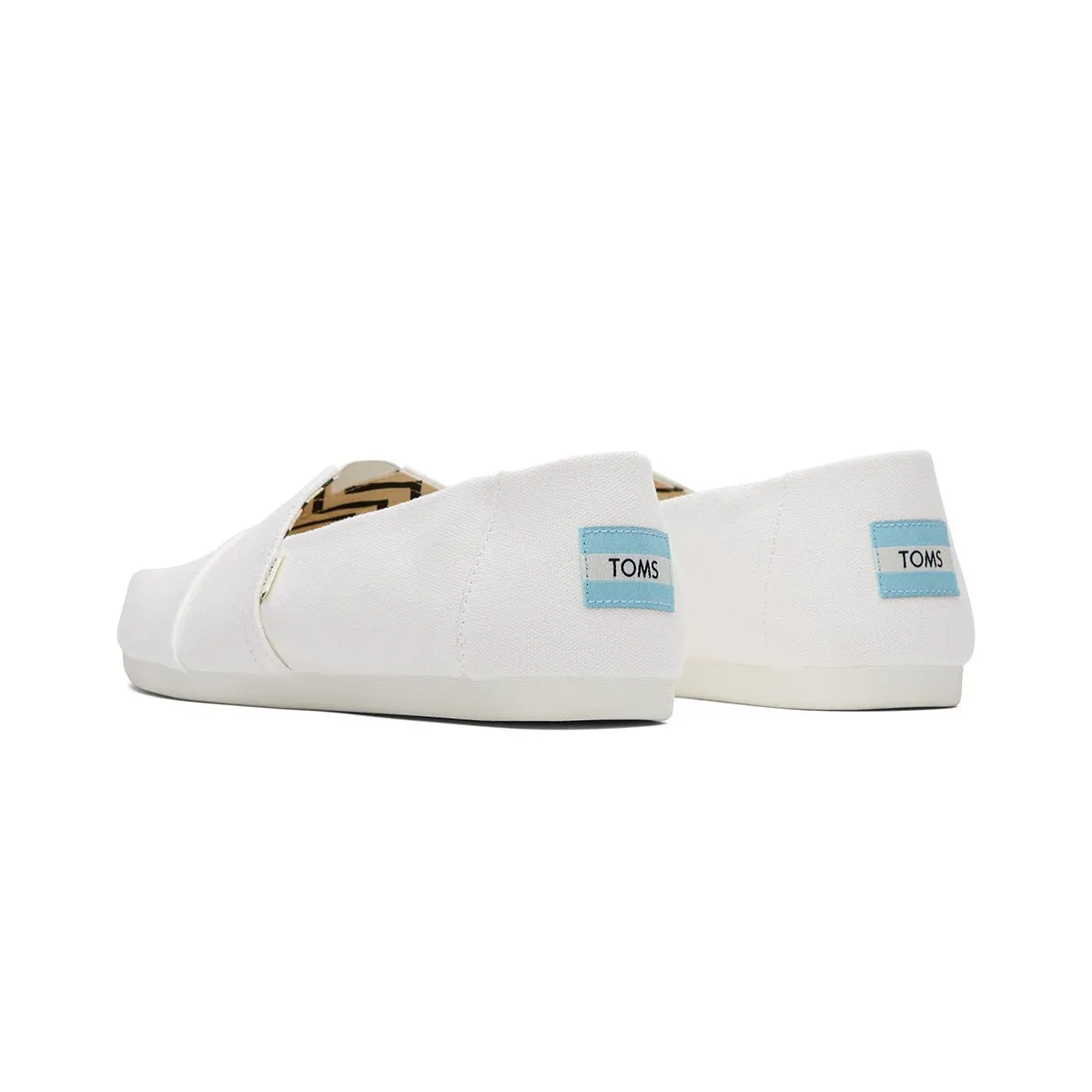 TOMS Sneaker Alpargata Women - White Recycled Cotton Canvas