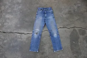 Vintage 1950's Wrangler Blue Bell Denim Jeans 24x28