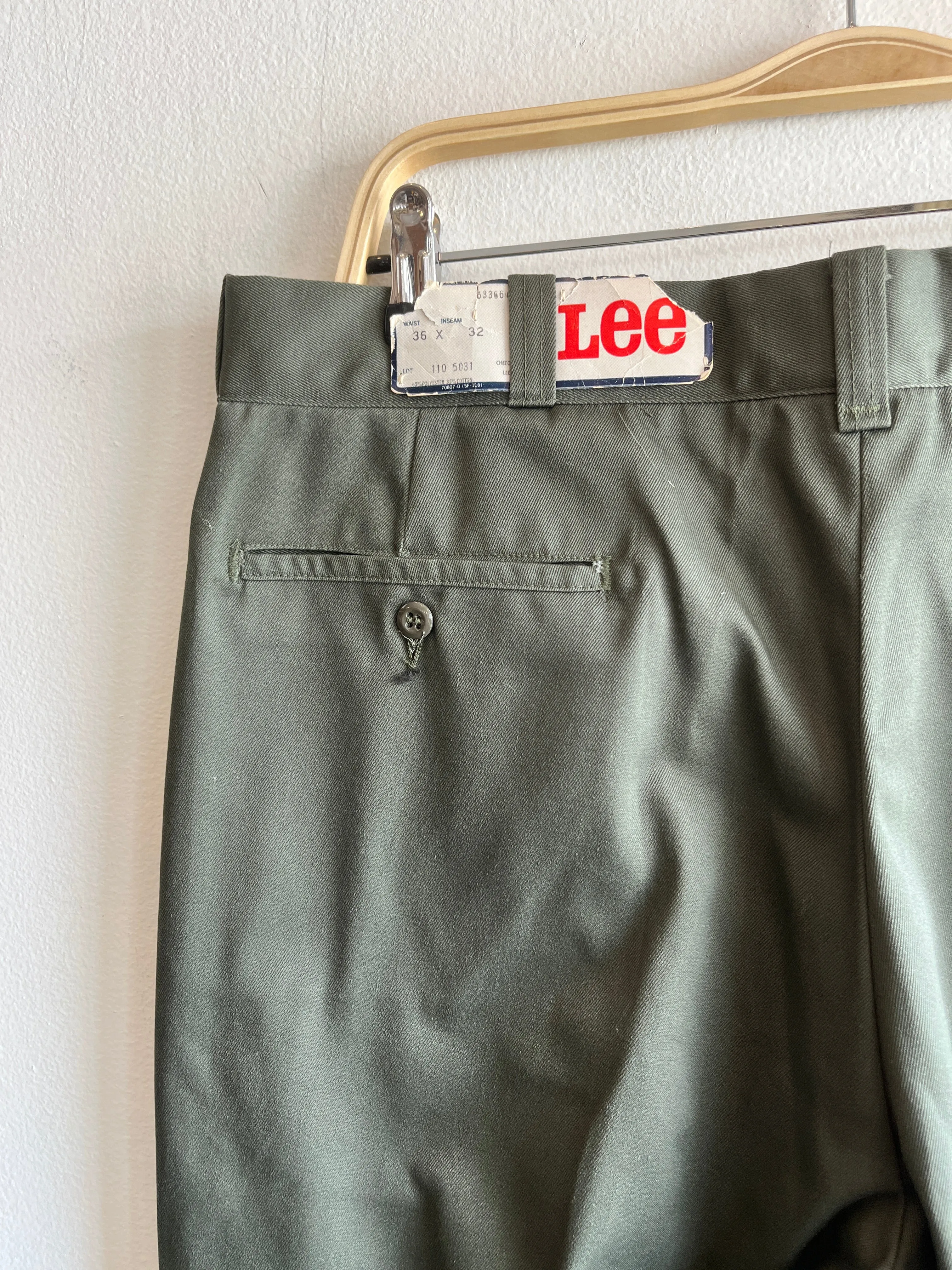 Vintage 1970s Deadstock Lee Work Trousers
