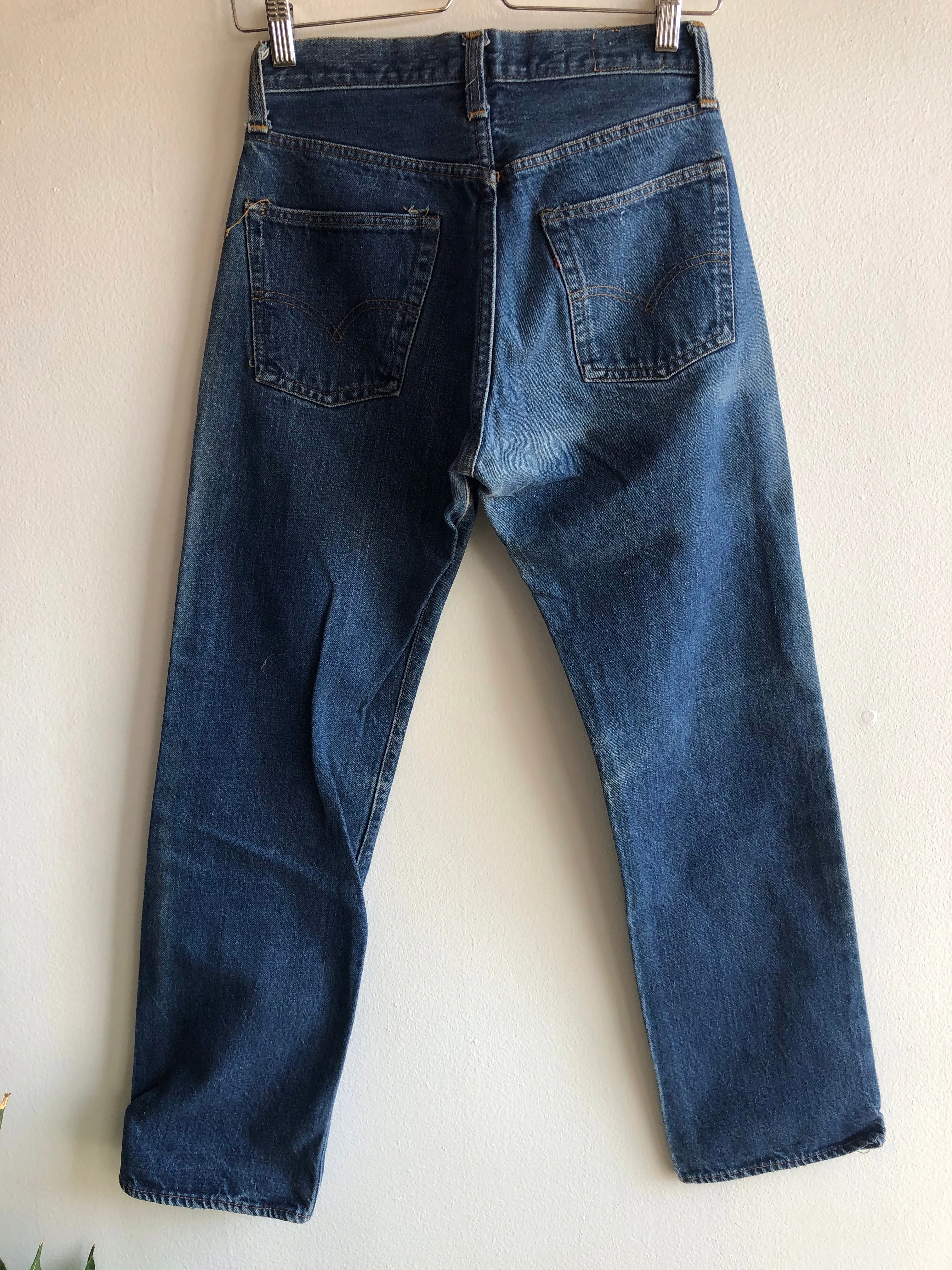 Vintage 1970s Levis 501 Selvedge Denim Jeans