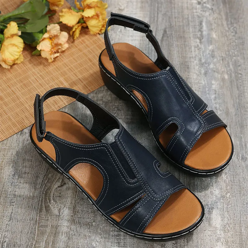 Women’s Chunky Heel Sandals with Ankle Strap