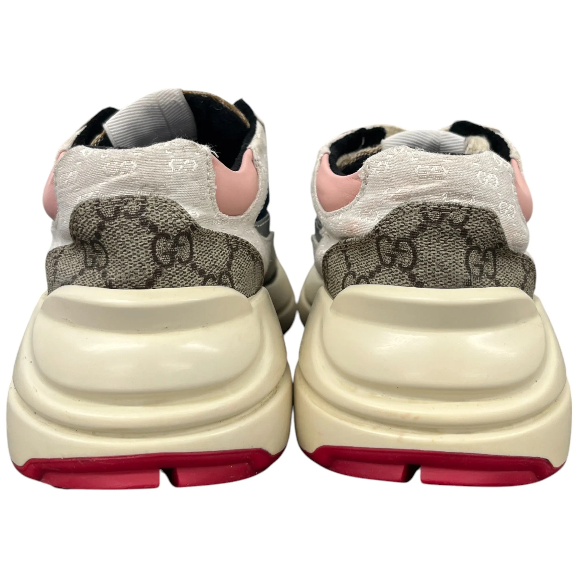 Women's Gg Rhyton Low Trainers Beige Size EU 35 / UK 2