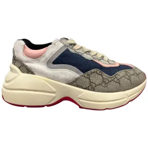 Women's Gg Rhyton Low Trainers Beige Size EU 35 / UK 2