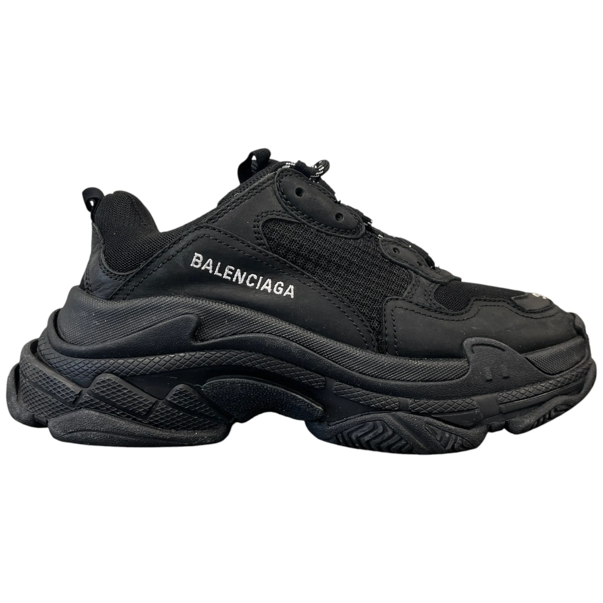 Women's Triple S Low Trainers Black Size EU 39 / UK 6