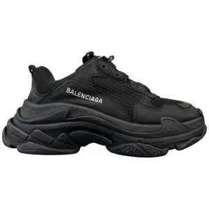 Women's Triple S Low Trainers Black Size EU 39 / UK 6