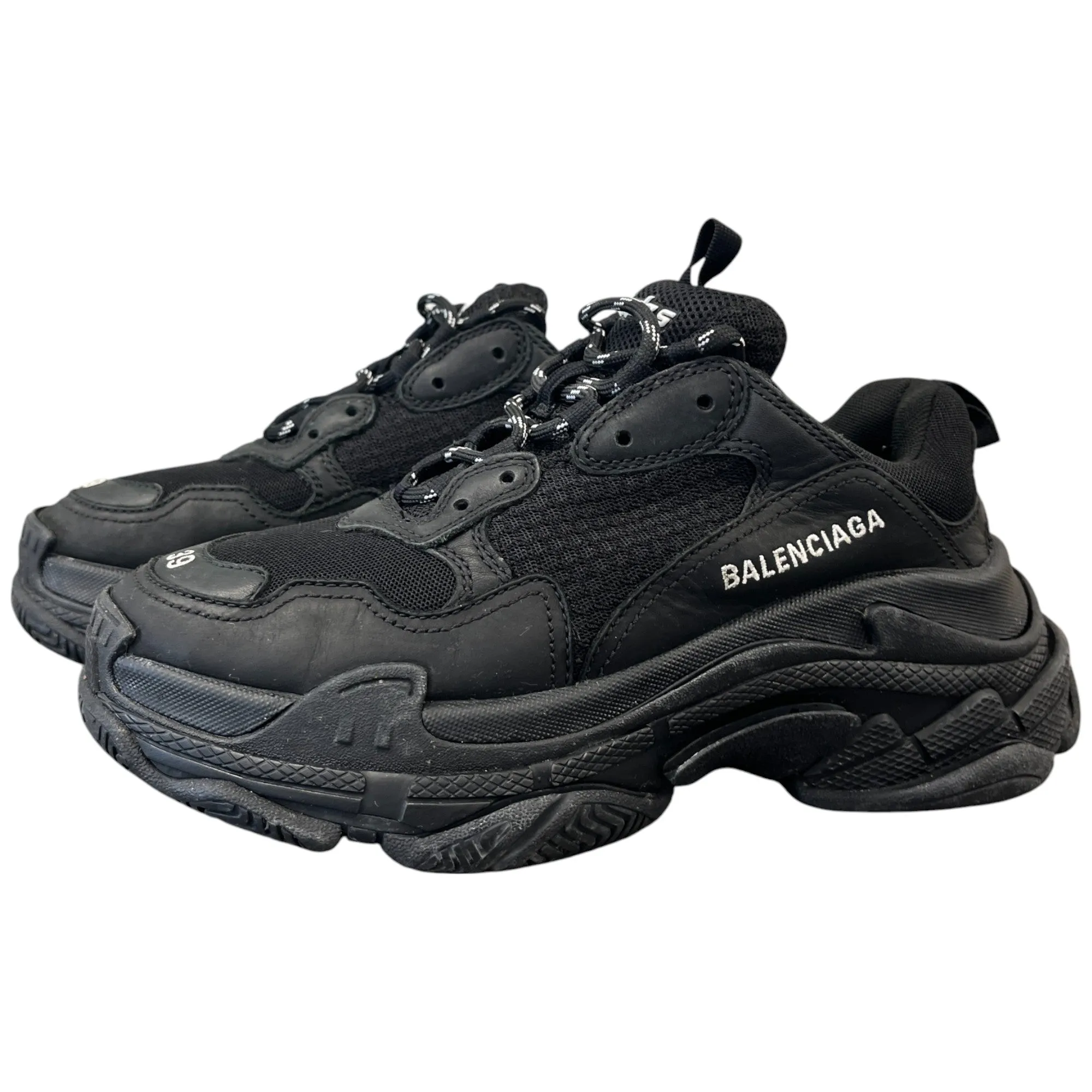 Women's Triple S Low Trainers Black Size EU 39 / UK 6